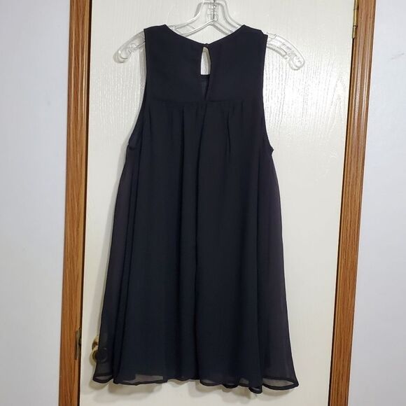 En Creme Sz Small Dress Embroidery & Sequin Black - Picture 3 of 7